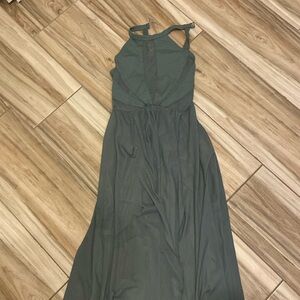 Cute Lyrical Dancr dress for teenagers green